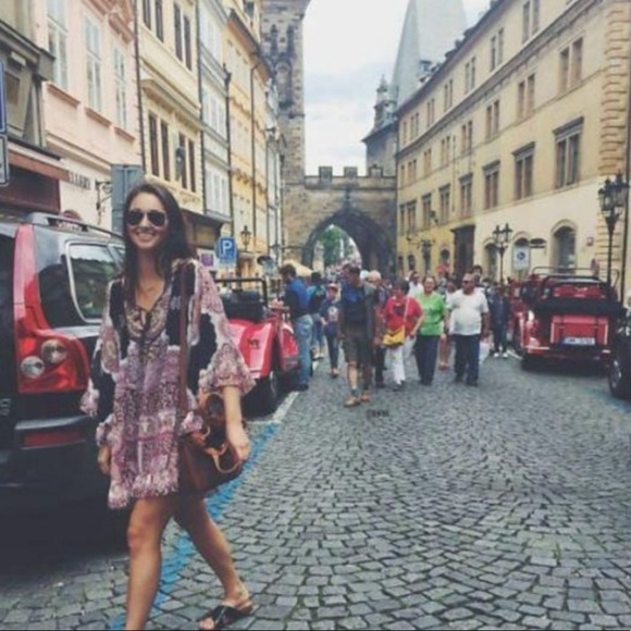 Free People Marla's Dream Boho Tunic Mini Dress M - Picture 3 of 12